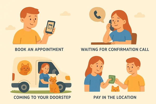 guide thumb Grooming bus voor katten