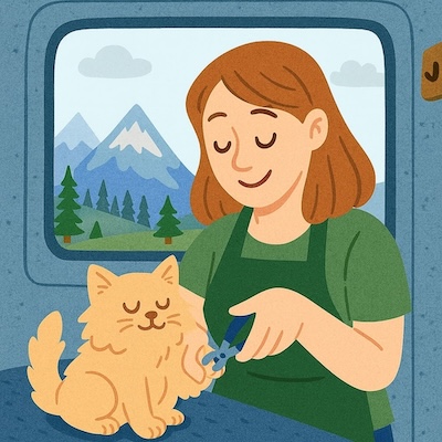 cat grooming service