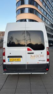 mobiele trimsalon, mobile grooming, cat grooming van, mochi grooming
